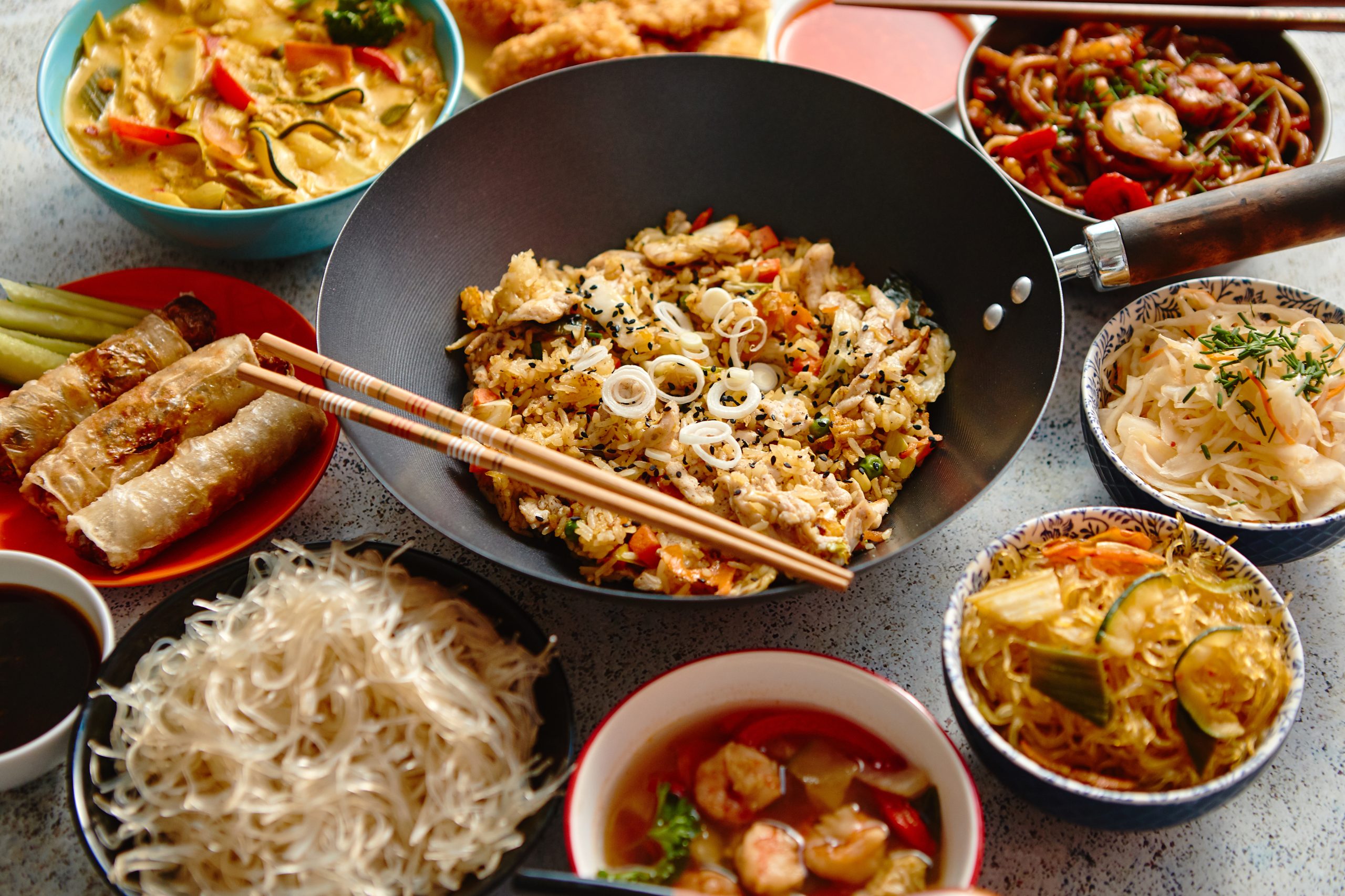Asian Cuisine & Live Stations