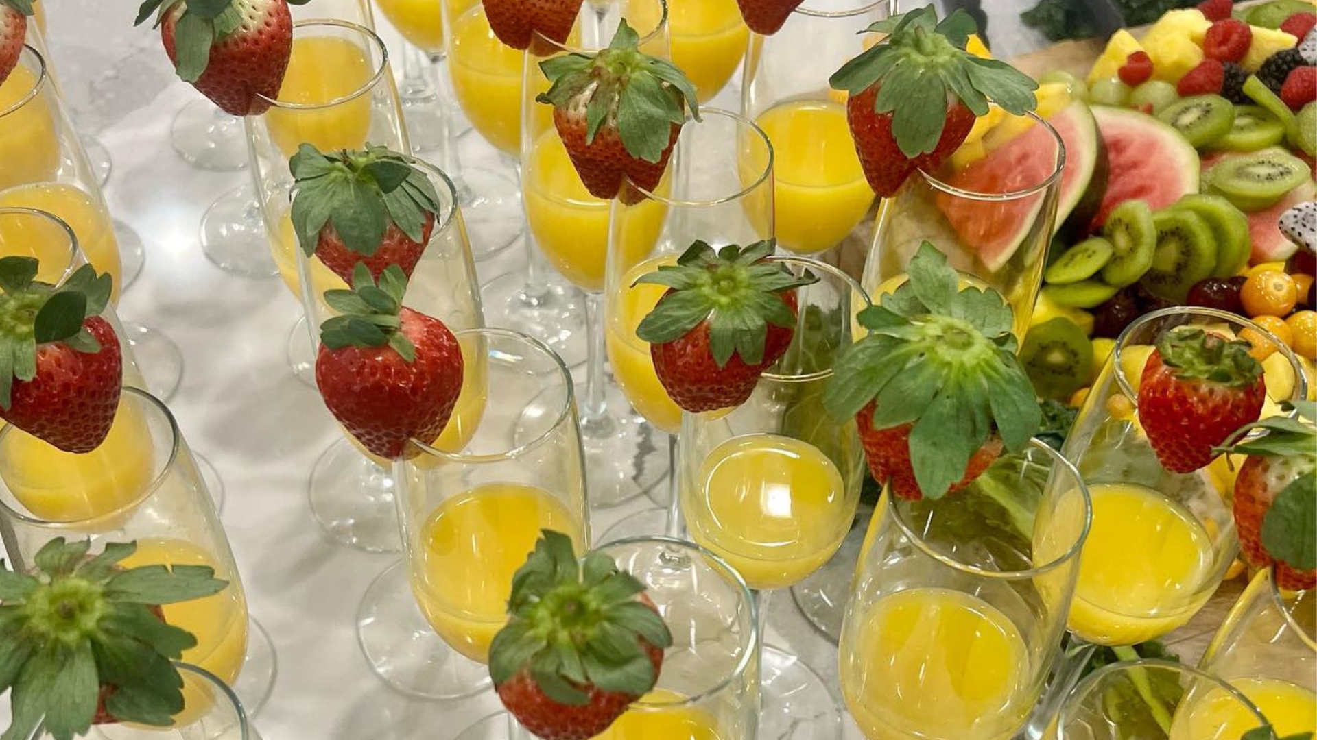 Elegant dessert wine pairing with coastal-inspired plated desserts at a luxury catered Naples event.