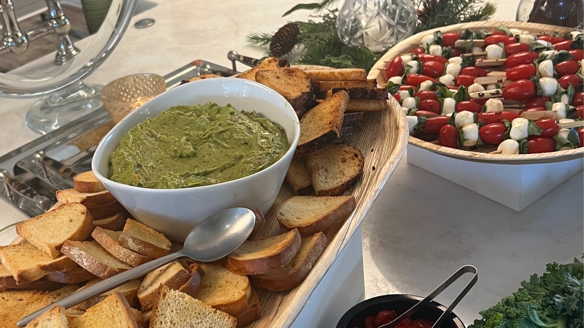 Fresh summer menu showcasing locally sourced Naples ingredients including seasonal vegetables, citrus, seafood, and herbs, curated by Creative Catering for vibrant seasonal events