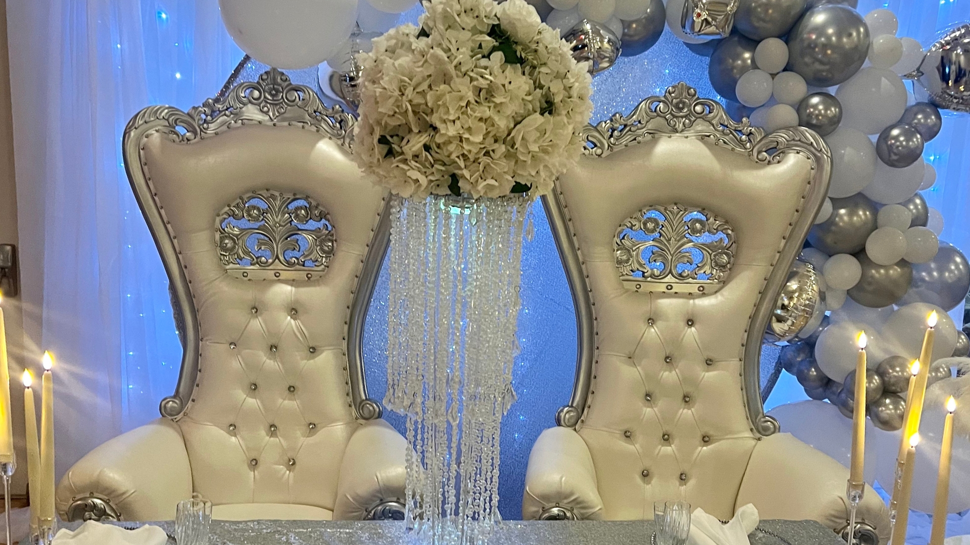 Creative Catering Naples luxury wedding setup at beachfront Naples venue with curated menu and elegant service