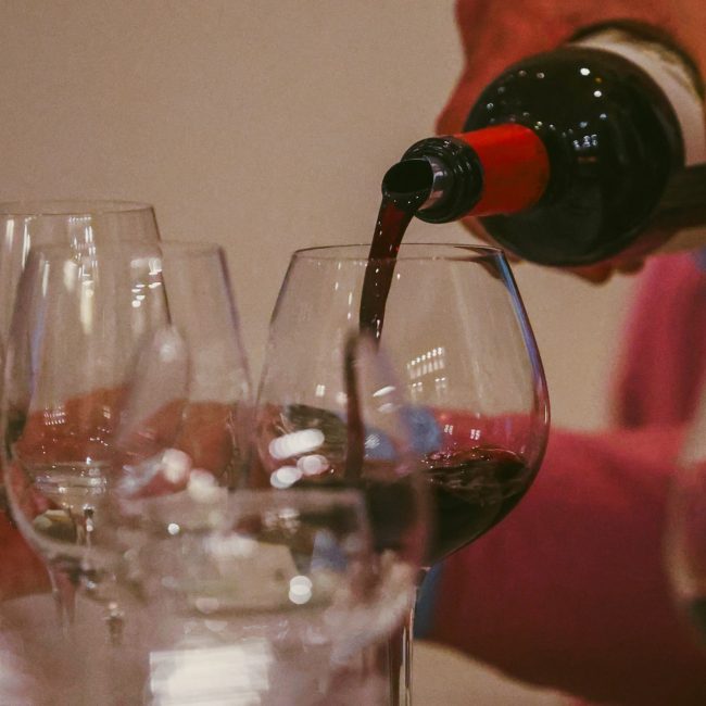 Luxurious custom wedding catering setup in Naples, Florida with gourmet dishes arranged on elegant serving platters.